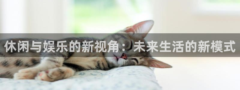 壹号娱乐下载：休闲与娱乐的新视角：未来生活的新模式