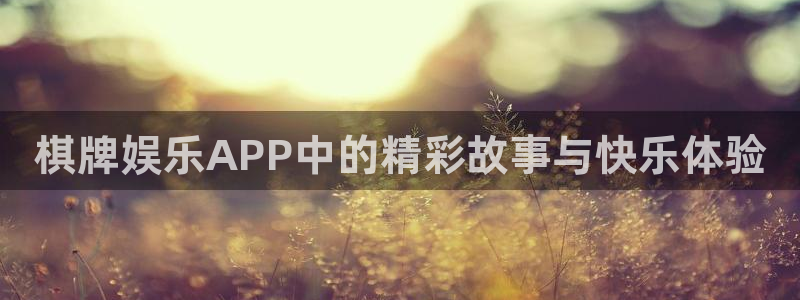 壹号娱乐app官网下载：棋牌娱乐APP中的精彩故事与快乐体验